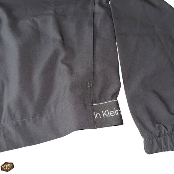Calvin Klein Modern Sport Windbreaker Jacket Boulevard Grey Size S - NEW/NWT!! - Picture 10 of 16